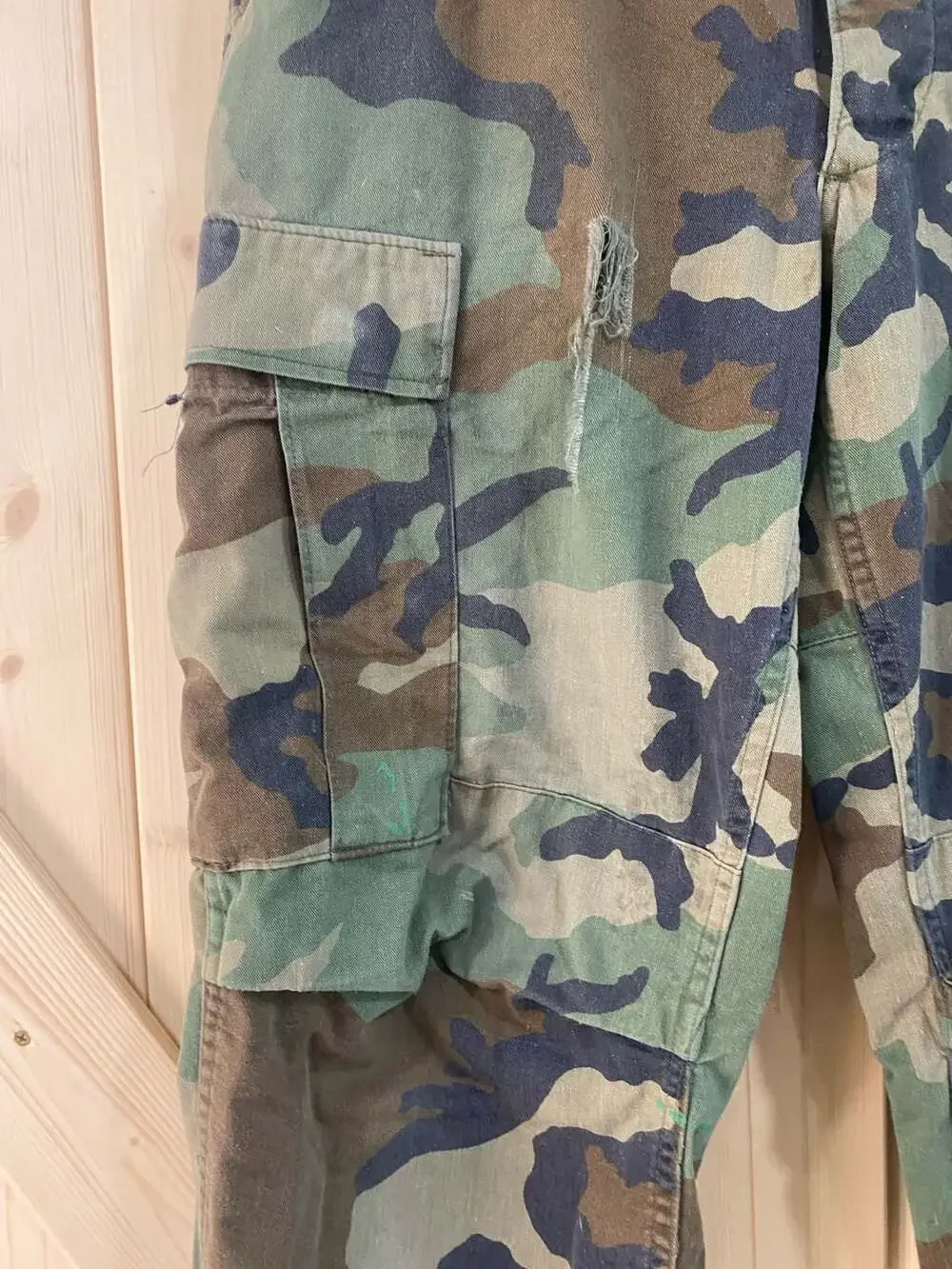 US Army Woodland Camouflage Combat Cargo Pants 30 x 30